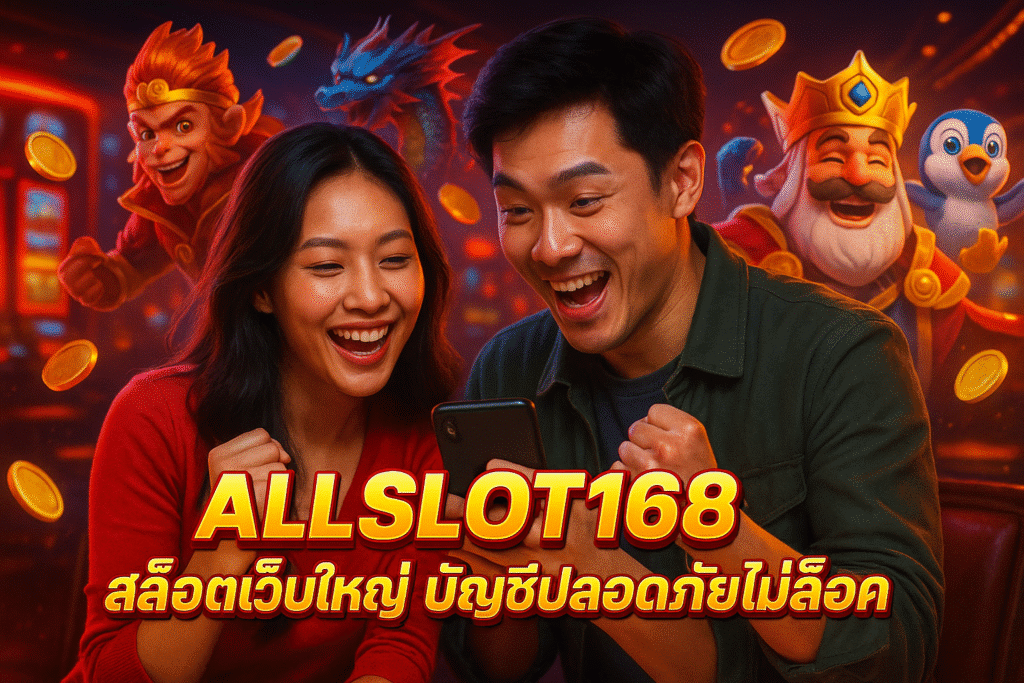 ALLSLOT168 สล็อตเว็บใหญ่ บัญชีปลอดภัยไม่ล็อค