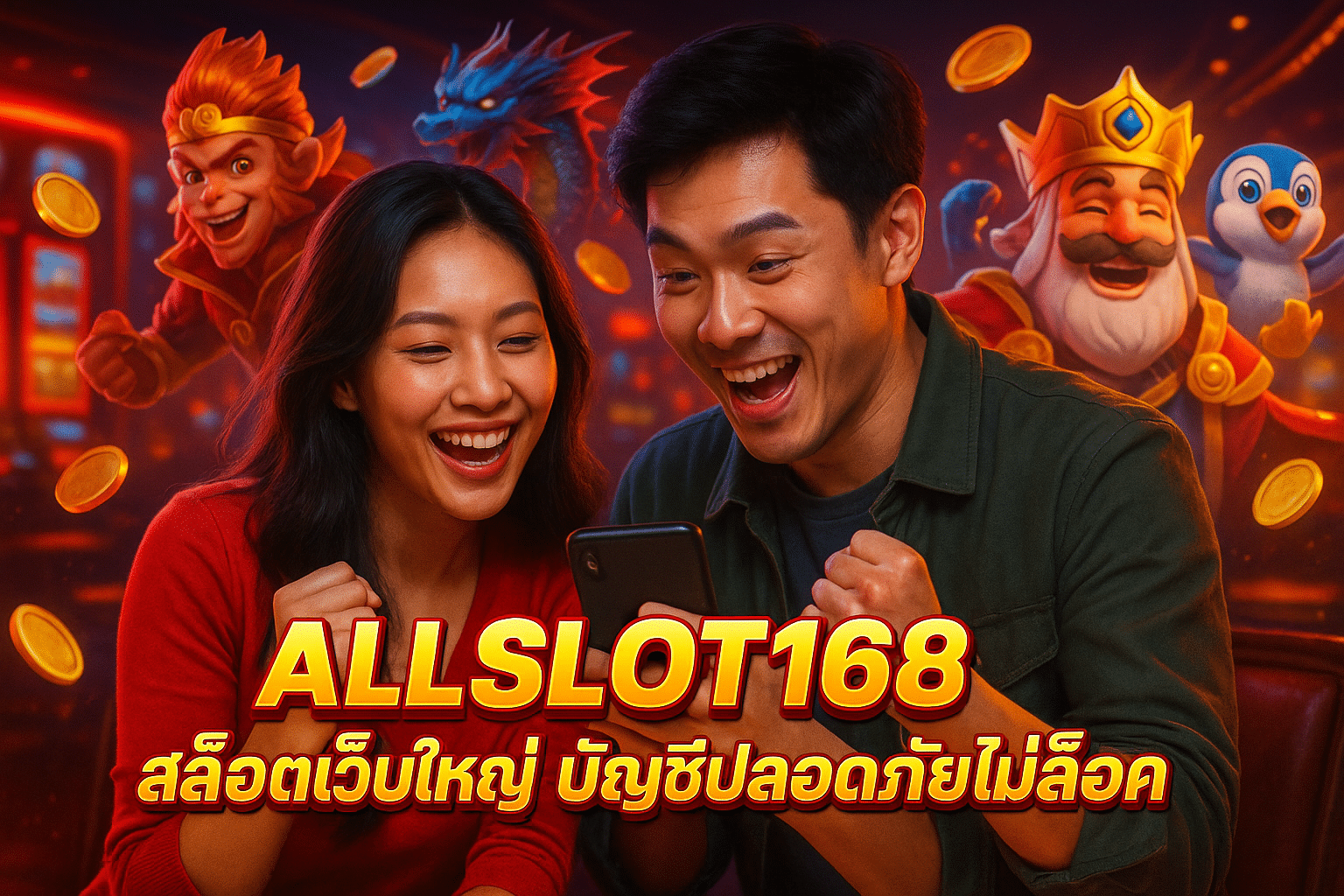 ALLSLOT168 สล็อตเว็บใหญ่ บัญชีปลอดภัยไม่ล็อค