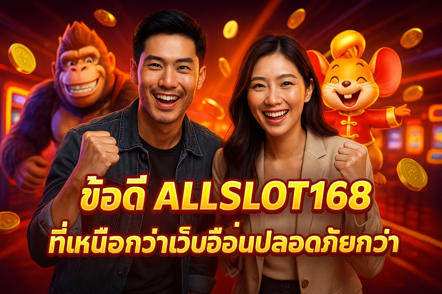 ข้อดี ALLSLOT168 ที่เหนือกว่าเว็บอื่นปลอดภัยกว่า