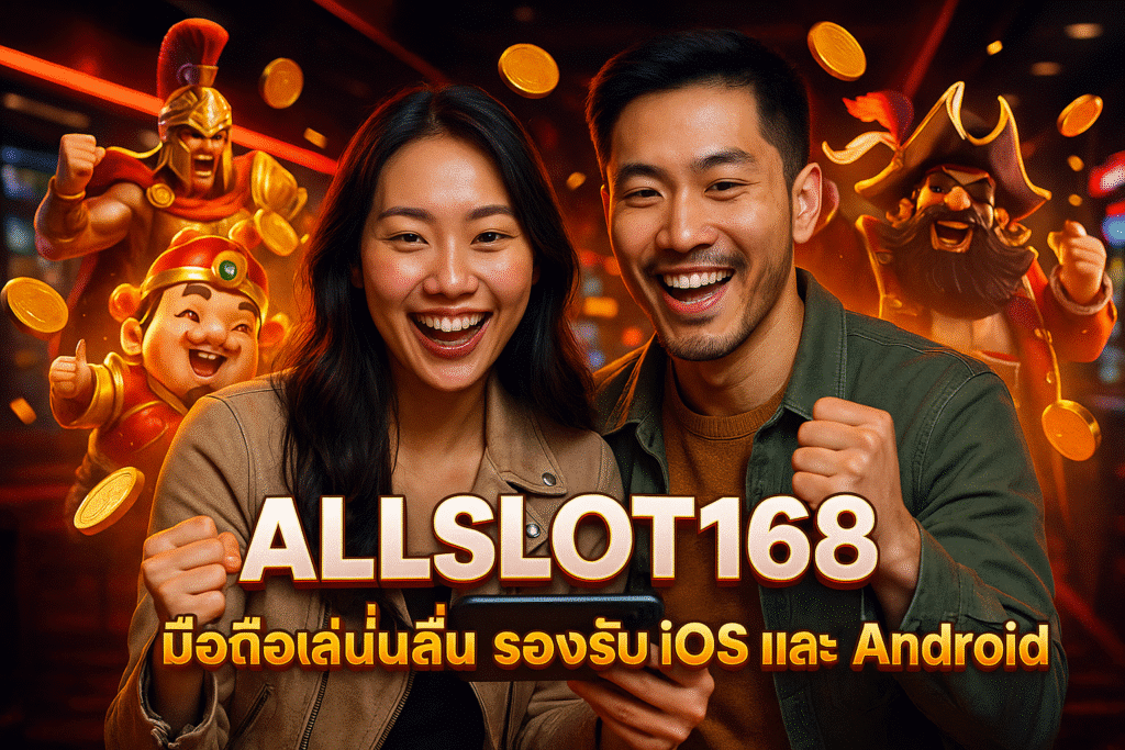 ALLSLOT168 มือถือเล่นลื่น รองรับ iOS และ Android