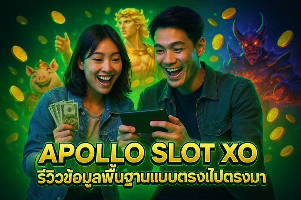 APOLLO SLOT XO รีวิวข้อมูลพื้นฐานแบบตรงไปตรงมา