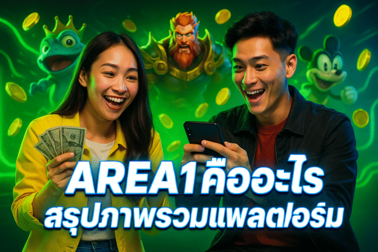 AREA1 คืออะไร สรุปภาพรวมแพลตฟอร์ม